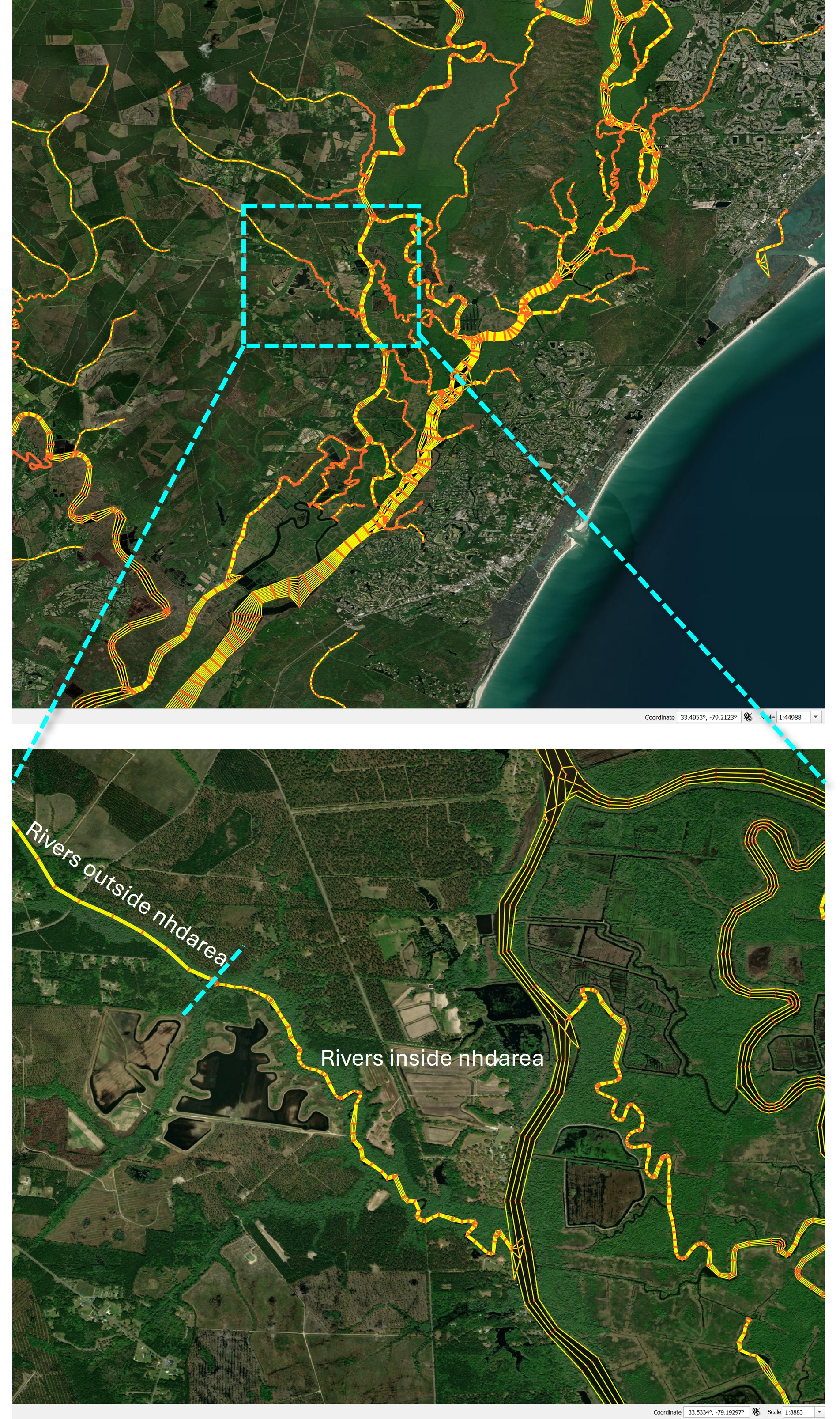 sample nhd-based arcs